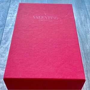 NEW Valentino Empty Shoe Box, 9x12x4.5